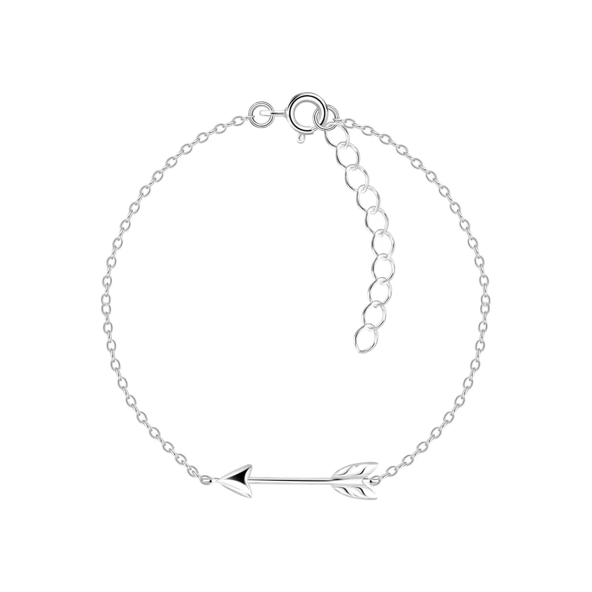 Bracelet flèche en argent 925